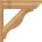 Ekena Millwork Funston Slat Rough Sawn Outlooker, Western Red Cedar, 8"W x 30"D x 30"H OUT08X30X30FST06RWR - alternate 2